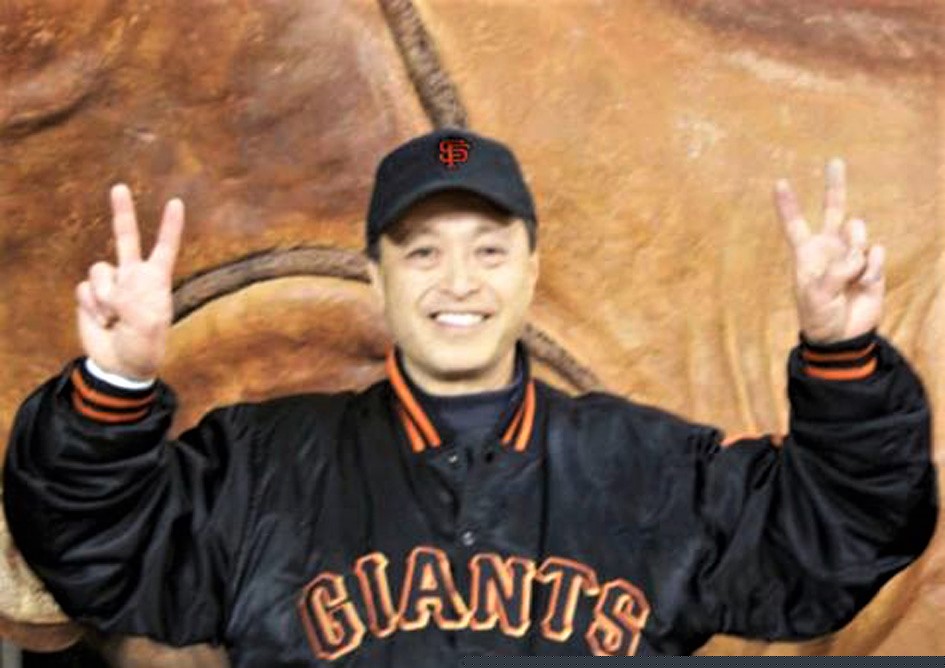 Ben at Candlestick Park, S.F.