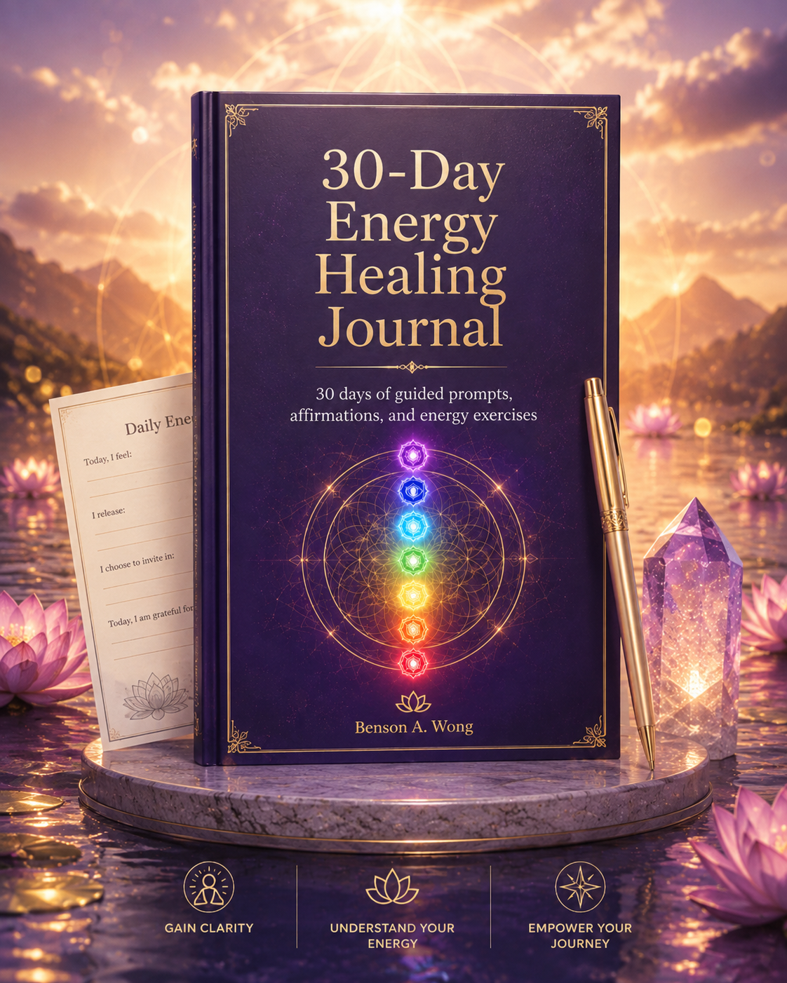 30-Day Energy Healing Journal