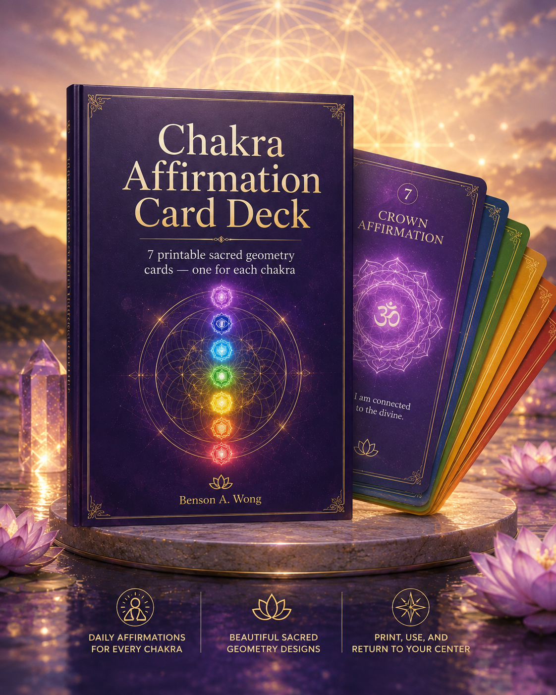 Chakra Affirmation Card Deck